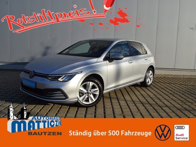 Golf VIII 1.5 TSI Life LED/NAVI+VZE/16-ZOLL/PDC/