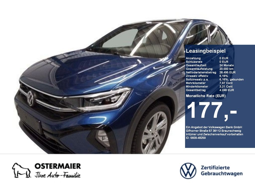 Volkswagen Taigo R-LINE BLACK ROOF 1.5TSI 150PS DSG ACC.5J-