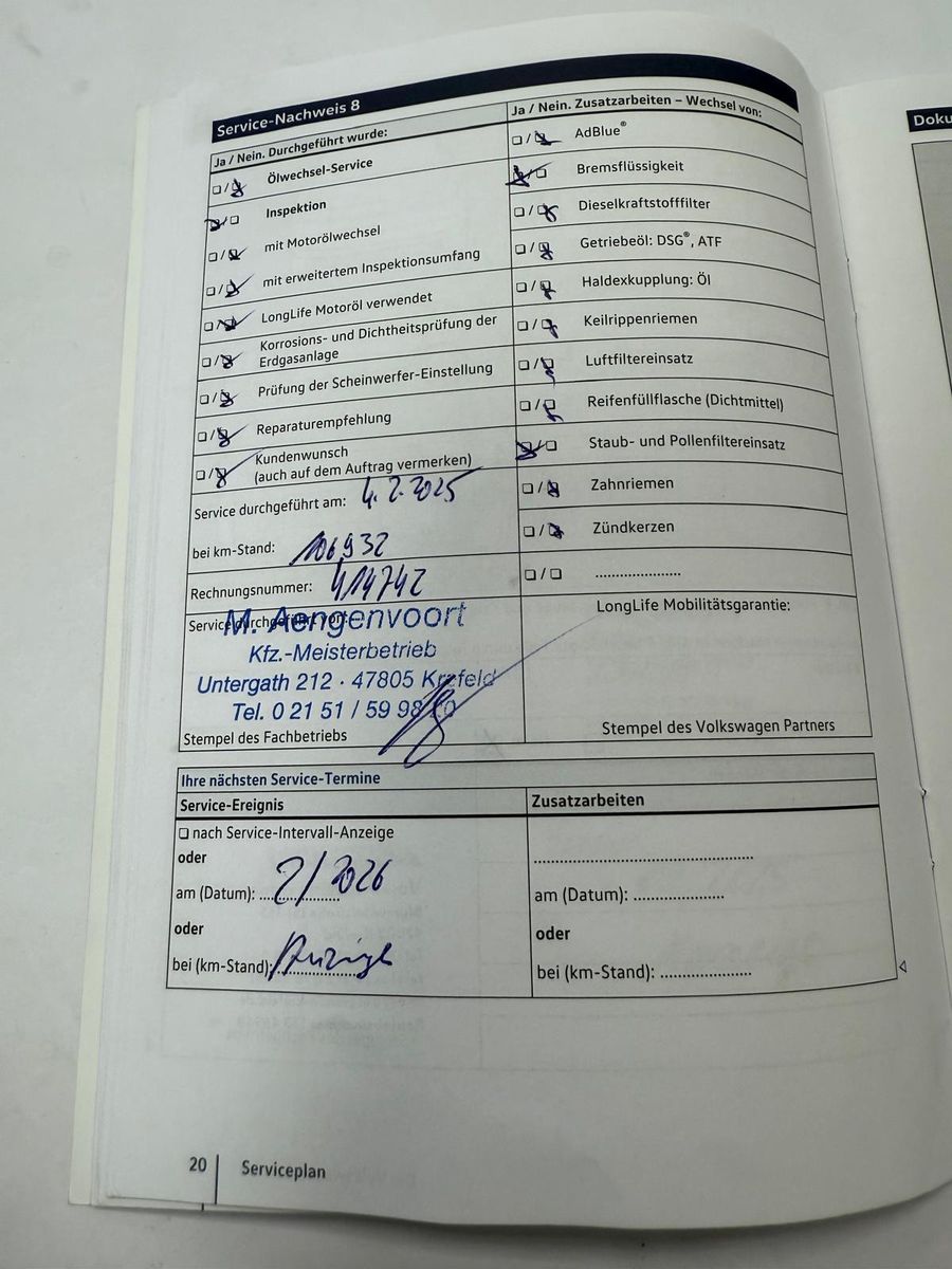 Fahrzeugabbildung Volkswagen Touran Comfortline BMT 7.SITZER/ SCHECKHEFT/ AHK