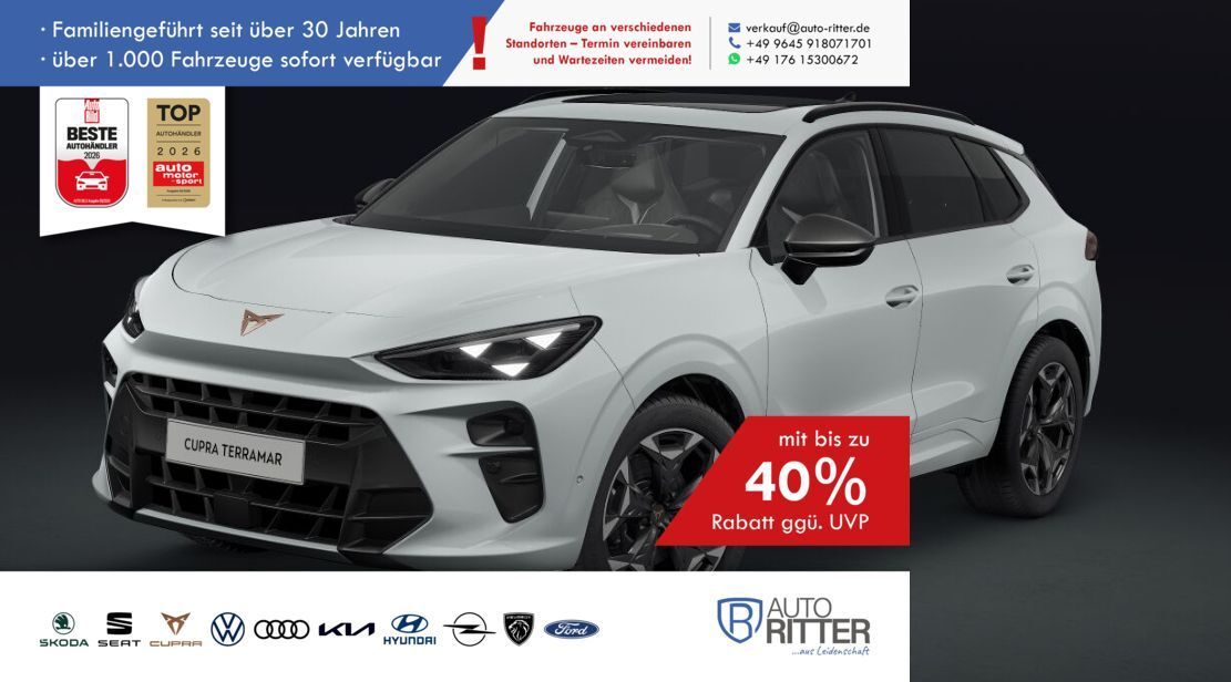 CUPRA Terramar VZ ACC|HuD|RFK|PANO|LED|Navi|Carplay...