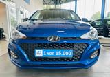 Hyundai i20 1.2 16V KAT Advantage SHZG KAMERA LENK-HZG. - Hyundai i20: Blau