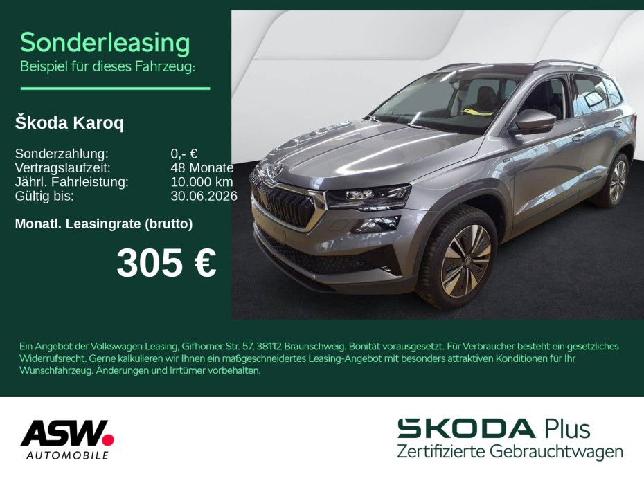 Skoda Karoq Tour 2.0 TDI DSG LED NAVI AHK RFK Standhz
