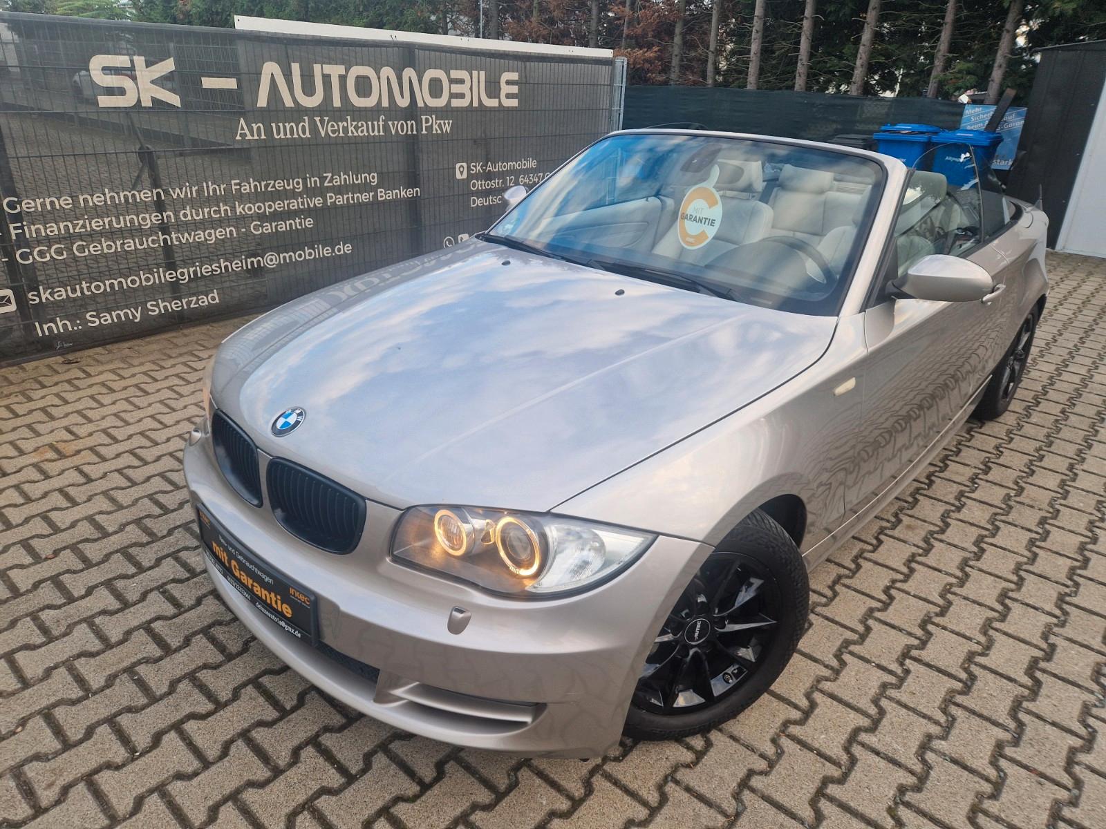 BMW 118 1 Cabrio 118i *STEUERKETTE NEU*LEDER*XENON*