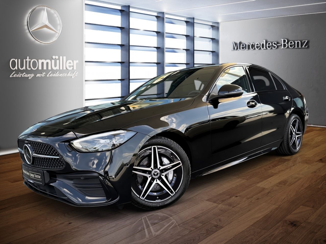 Fahrzeugabbildung Mercedes-Benz C 300 d AMG+NIGHT+AMBIENTE+DISTRONIC+KAMERA+