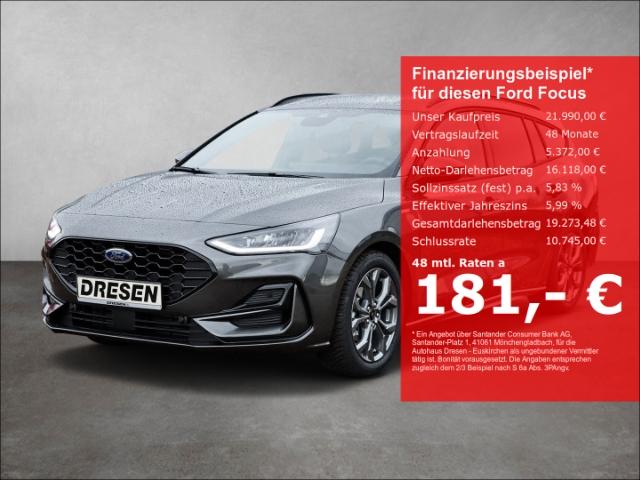 Ford Focus Turnier ST-Line X 125PS Klima Navi Kamera 
