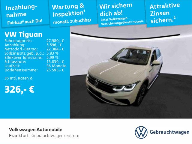 Volkswagen Tiguan 2.0 TDI DSG Life Navi LED Matrix LaneAssi