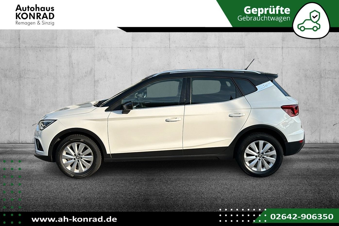 Fahrzeugabbildung SEAT Arona 1.0 TSI Xcellence+LED+Navi+Parklenksystem