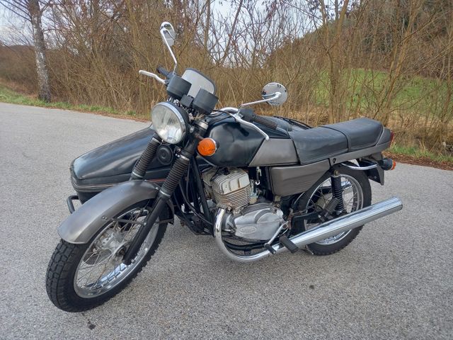 Jawa 639 Gespann Velorex Beiwagen 350ccm