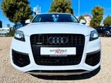 Audi Q7 4.2 TDI quattro S line / Open-Sky / StHz - : Weiß, Schiebedach