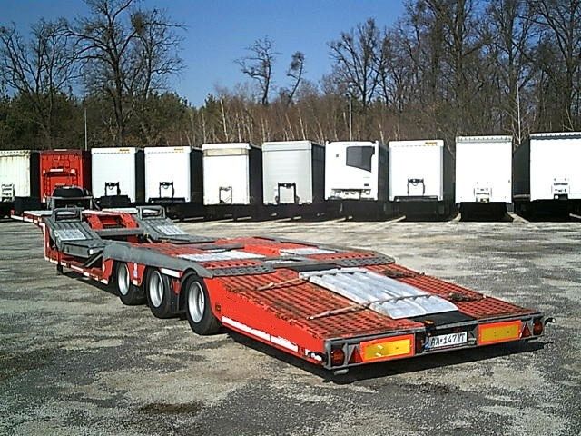 Kässbohrer FLEXITRAILER truck - machine transporter