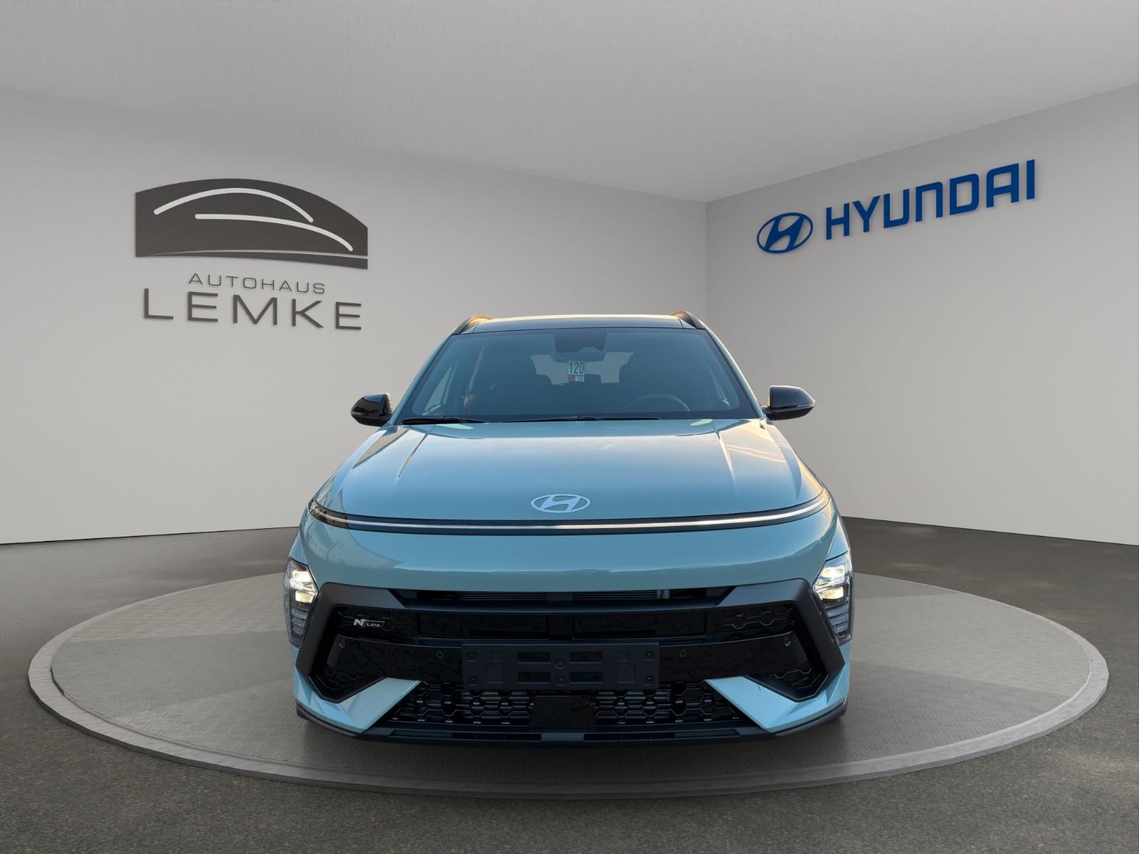 Hyundai KONA 1.6 T-GDI DCT N LINE + GLASSCHIEBEDACH