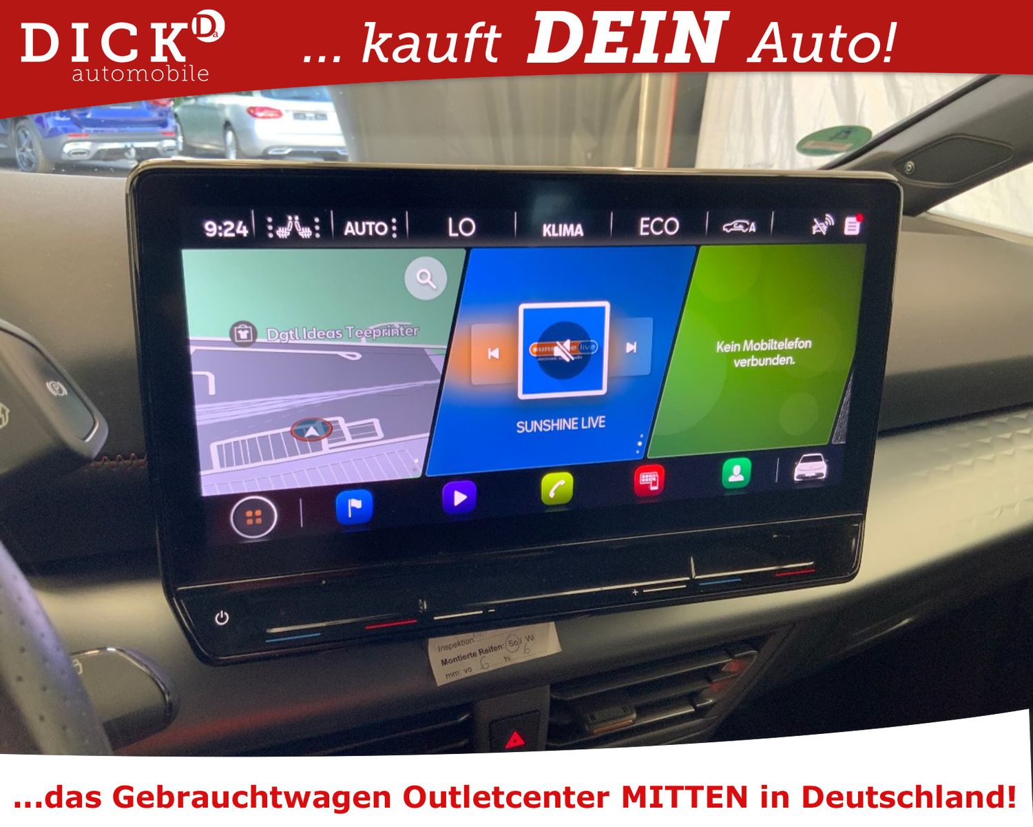 Fahrzeugabbildung CUPRA Born LED/ACC/HUD/NAVI/VIRTU/MASS/SHZ/360°/20"LM