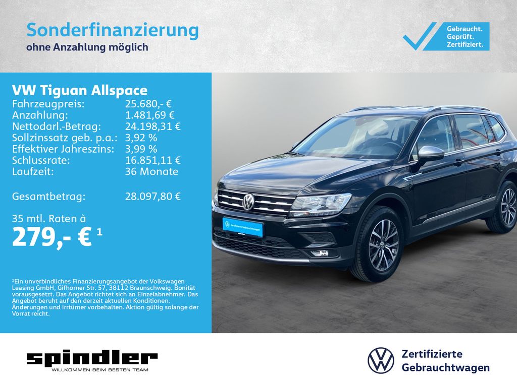 Tiguan Allspace Comfortline 2.0 TDI DSG / Navi