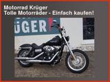 Harley-Davidson Dyna Street Bob FXDB Matt-Schwarz Top Zustand! - HARLEY-DAVIDSON FXDB