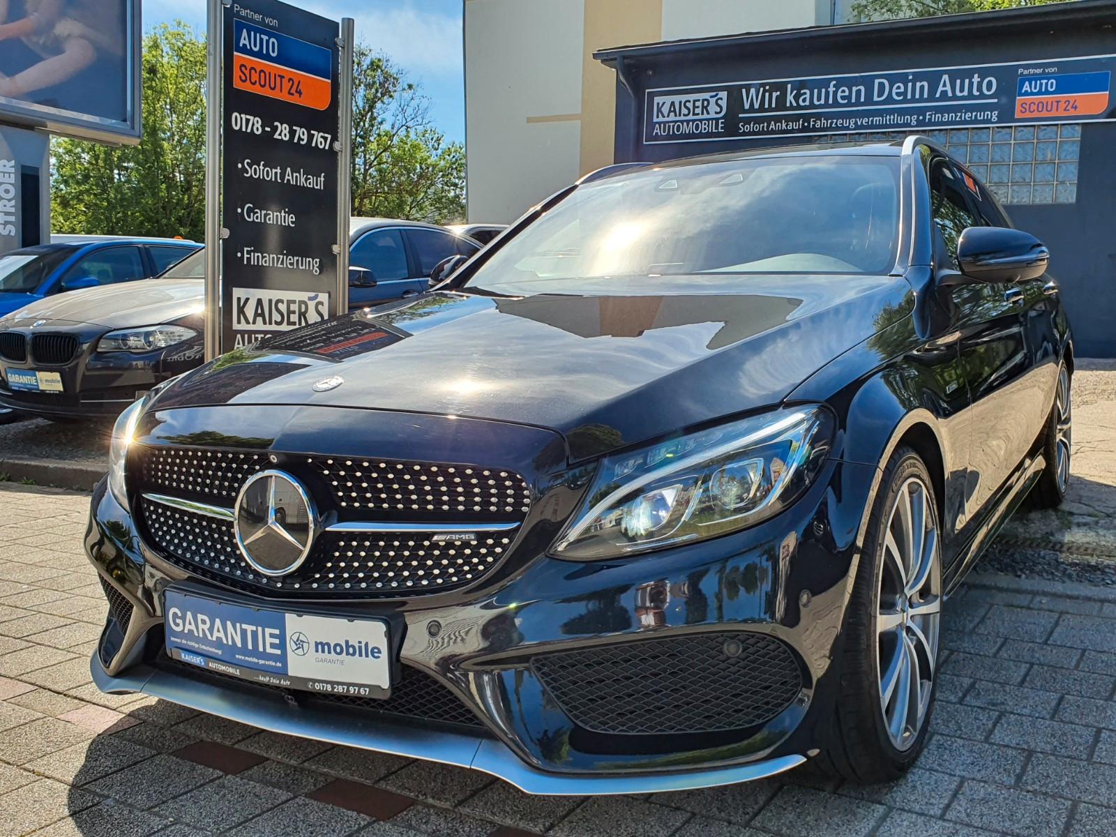 Mercedes-Benz C450/C 43T AMG 4M*TÜVNEU*PANO*BURME*SPUR*ACC*360