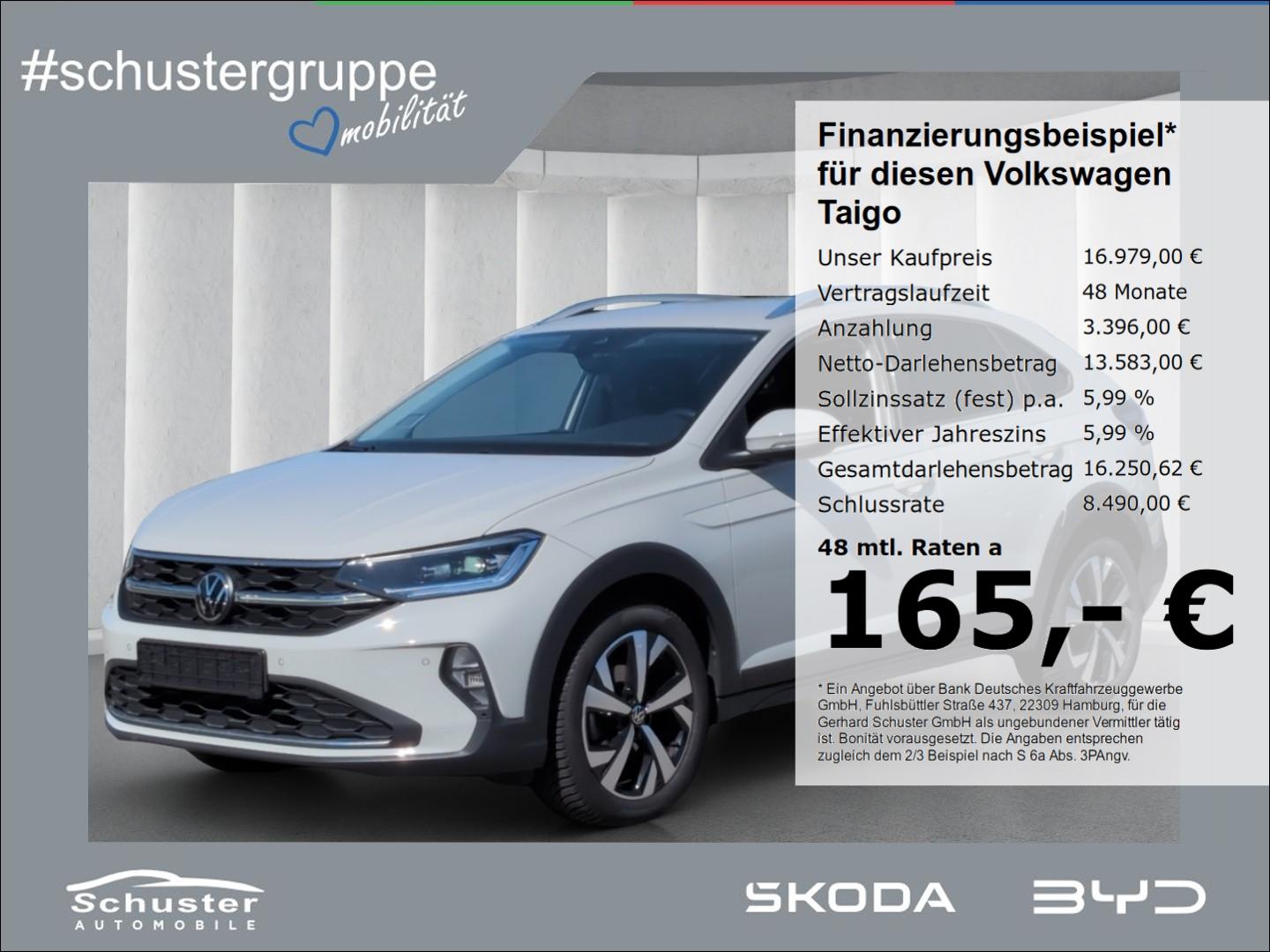 Volkswagen Taigo Style 1.0TSI*IQ-LED AHK Navi R-Kam Keyless
