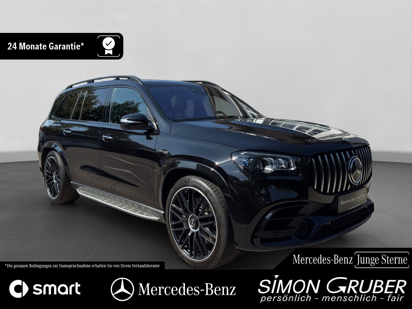 Fahrzeugabbildung Mercedes-Benz GLS 63 4M AMG Night Carbon Standhzg. 23 Zoll
