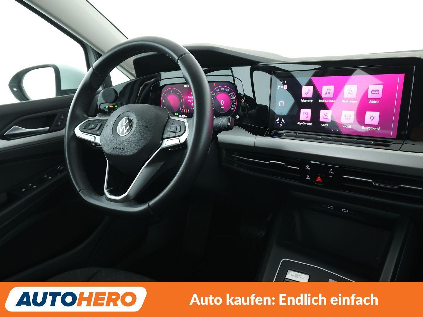 Volkswagen Golf VIII 2.0 TDI Life Aut.*NAVI*LED*PDC*ACC*SHZ, миниатюра 12