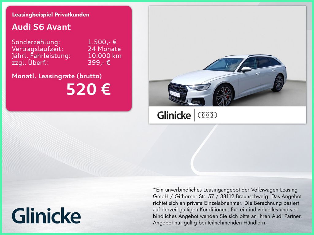 Audi S6 Avant TDI AHK/Matrix/S-Sportsitz/B&O/Kam/20''
