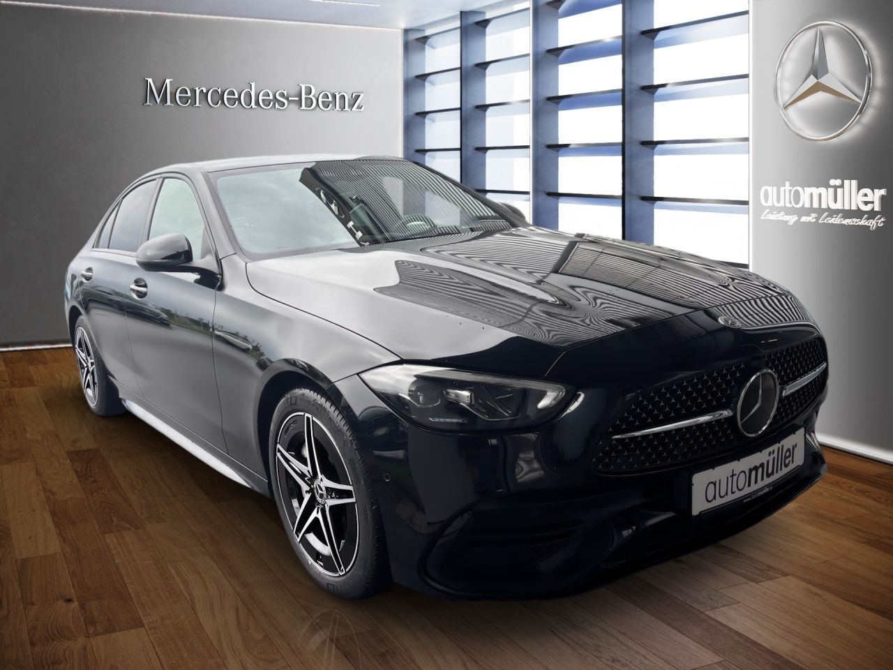 Fahrzeugabbildung Mercedes-Benz C 300 e 4M ACC AUT DynLicht Fernlichtass. Kam.