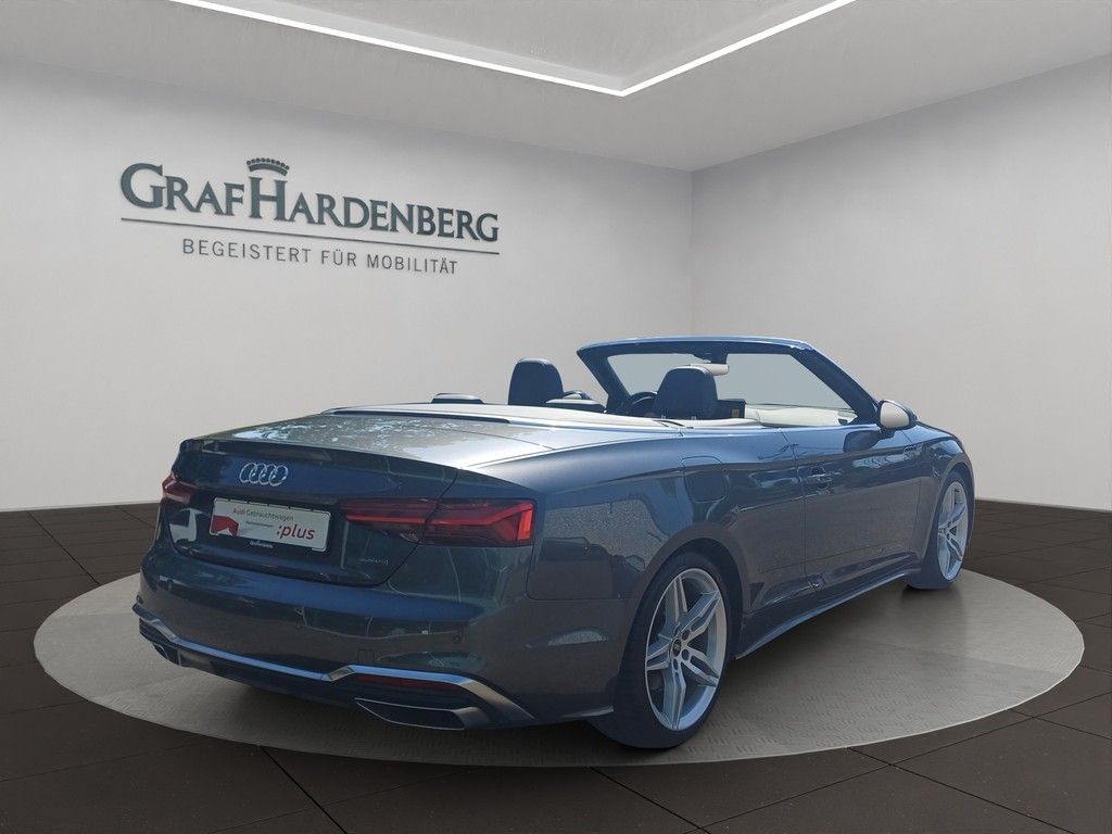 Audi A5 Cabrio S-Line 40TFSI Quat. S-Line Interieur foto 6