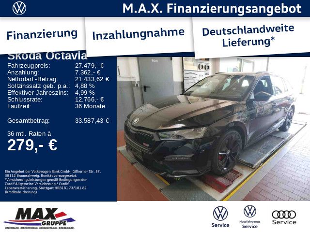 Octavia Combi RS iV 1.4 eTSI MATRIX+NAV+PANO+HUD