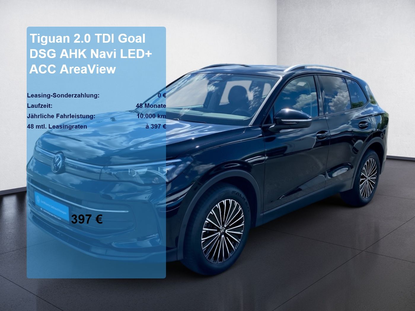Volkswagen Tiguan 2.0 TDI Goal DSG AHK Navi LED+ ACC AreaVi