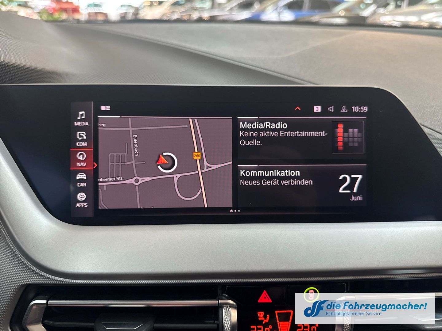 Fahrzeugabbildung BMW 118 Navi Digi Cockpit Mehrzonenklima Fahrerprofi
