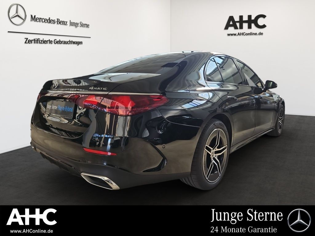 Fahrzeugabbildung Mercedes-Benz E 300 e 4M Limousine +AMG+NIGHT+AHK+WINTER+4D-SO