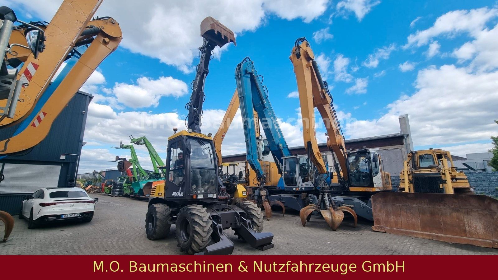 Fahrzeugabbildung MECALAC 12 MTX / ZSA /VSA / Knickarm /5Löffel/Gabel