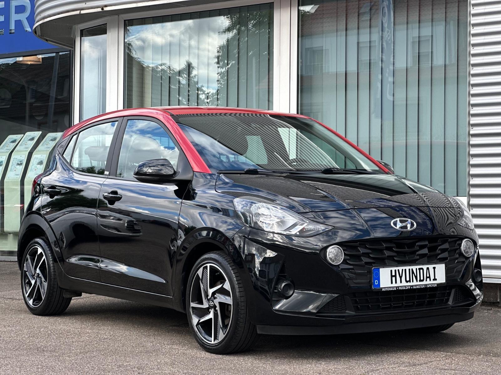 Hyundai i10 1,2 AT NAVI/CAM/CLIMAA/SHZ/LHZ/8FACH/GARANT.