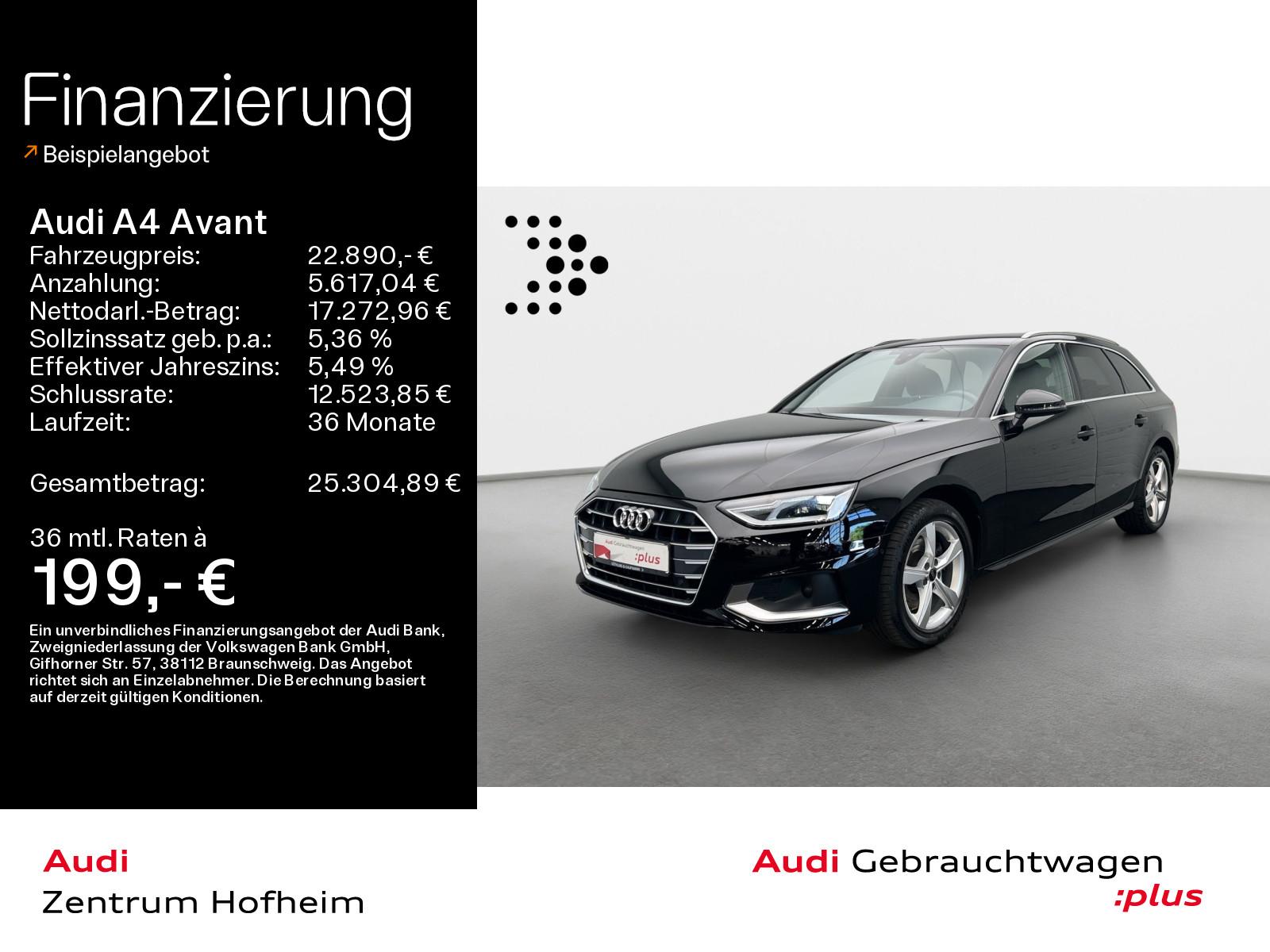 Audi A4 Avant 35 TDI Advanced S tro*LED*Virtual*Navi+