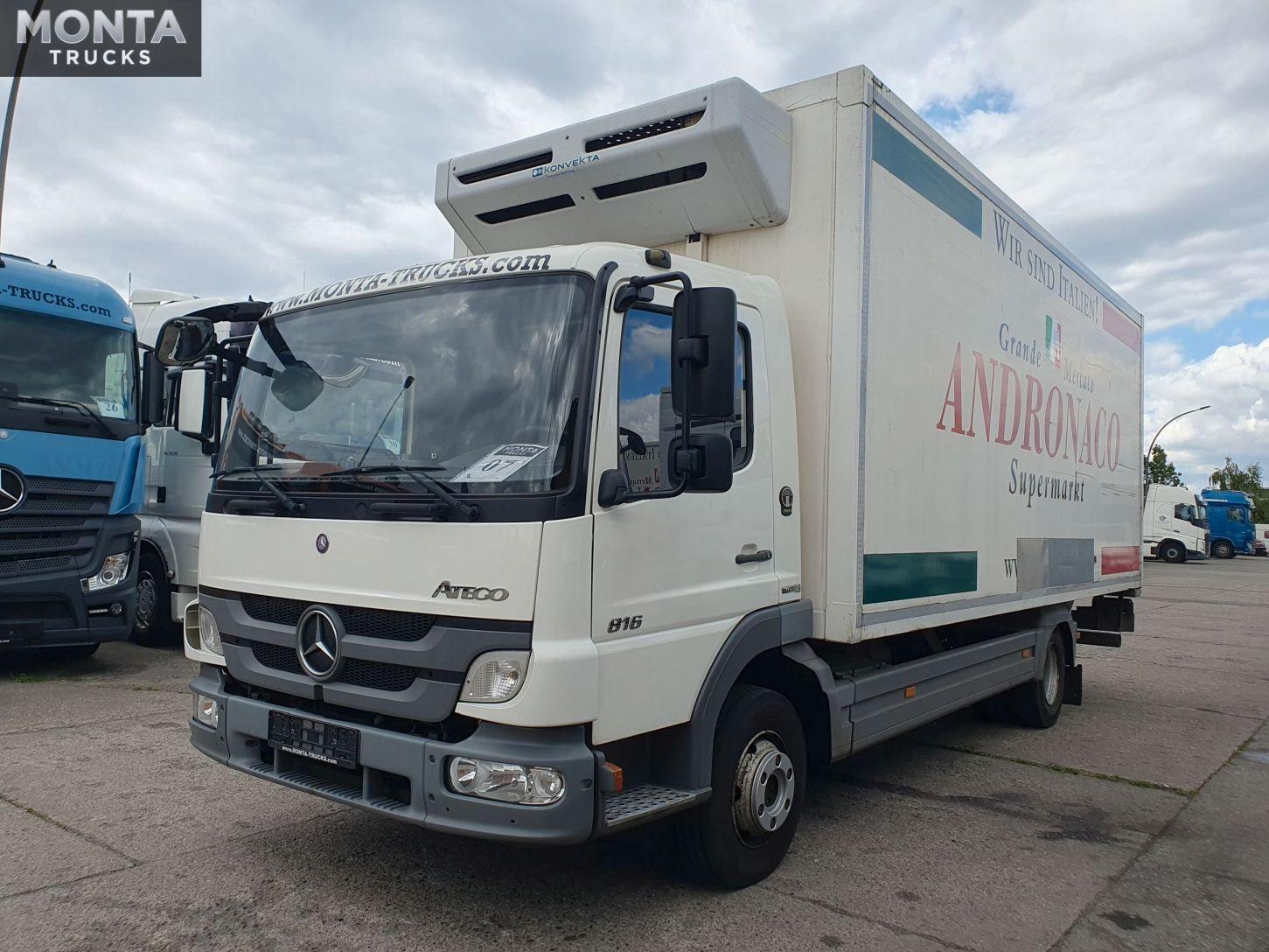 Mercedes-Benz Atego 816L, Kühlkoffer, Euro5, Klima, LBWTüv