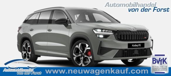 Skoda Kodiaq "RS" (1) LIEFERUNG KOSTENLOS! Angebot ...