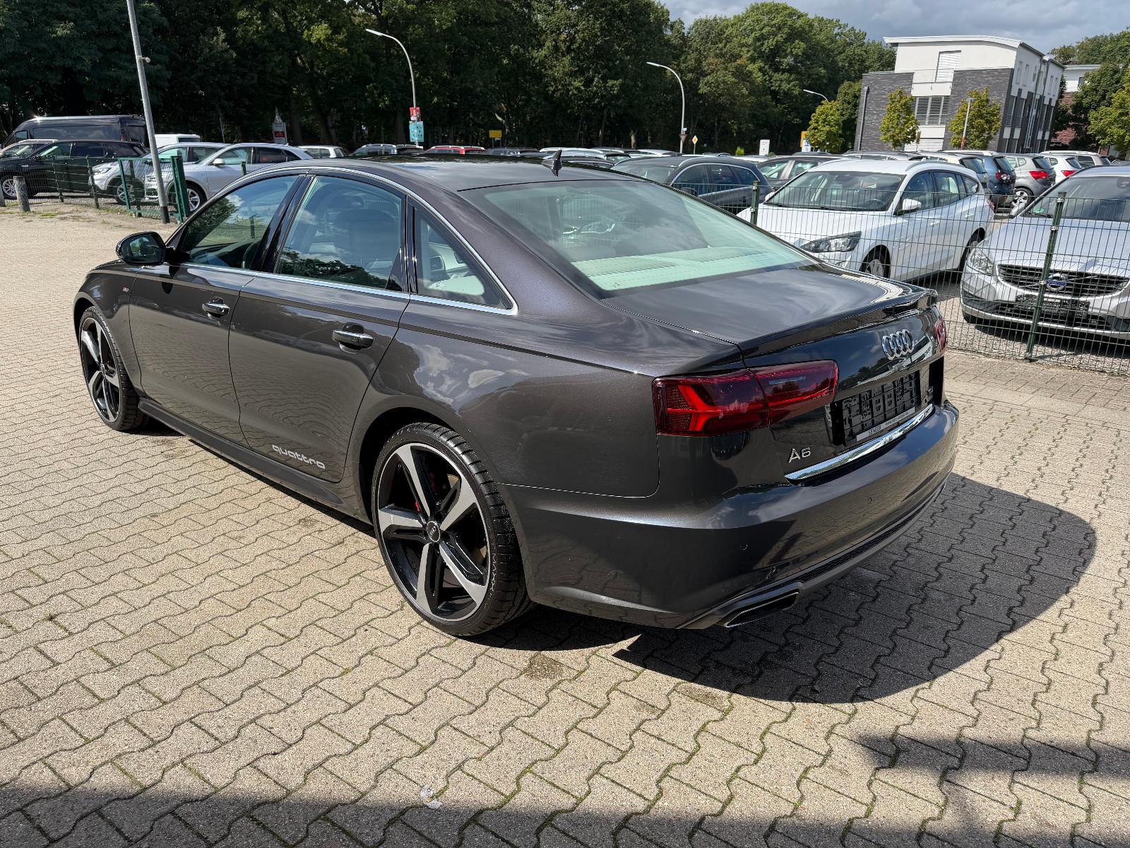 AUDI A6 LIM. 3.0 TDI S-LINE COMPLET LED / GPS / CUIR / QUATT | 272 ch | 4X4 | BVA | HAYON ÉLECTRIQUE | PACK SPORT | VOLANT EN CUIR