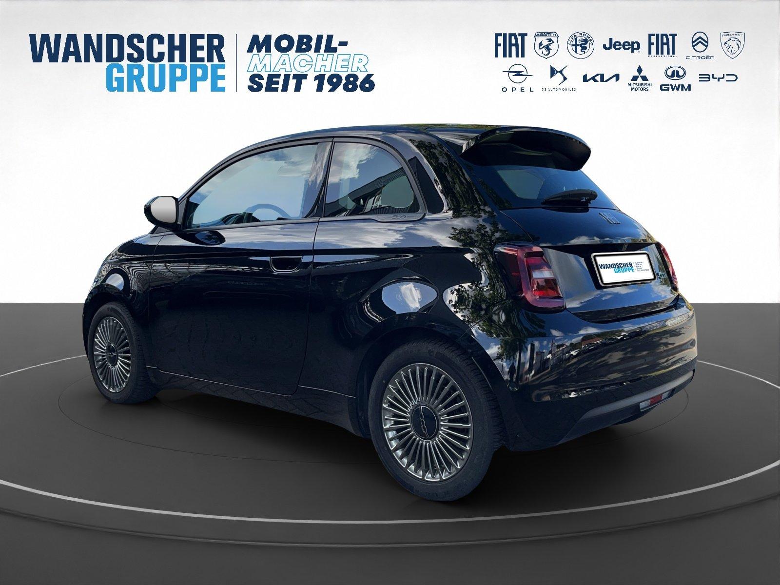 Fiat 500 e Icon 42 kWh Navi+SHZ+RFK+Carplay+LM