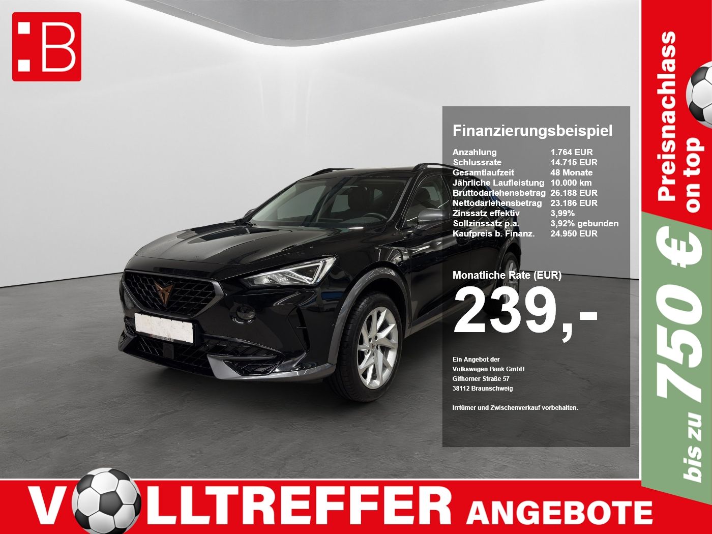 Cupra Formentor 1.5 TSI DSG KAMERA+PARKLENK+ACC+LED+FU