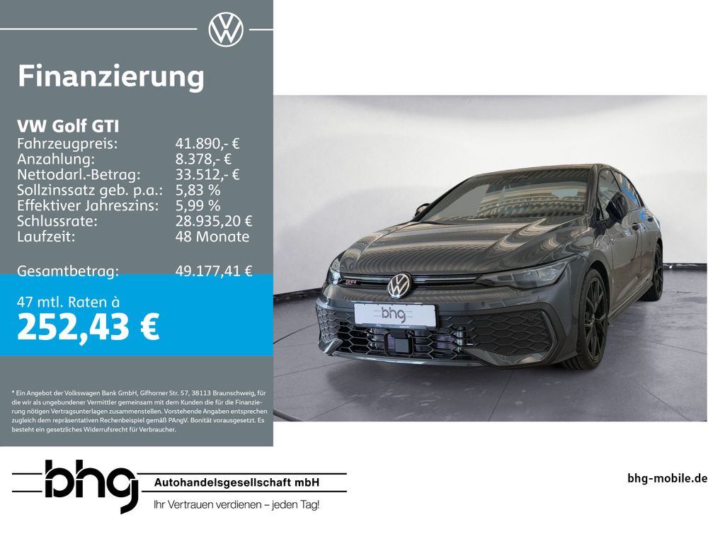 Golf GTI 2,0 l TSI OPF   7 -Gang-Doppelkupplungs