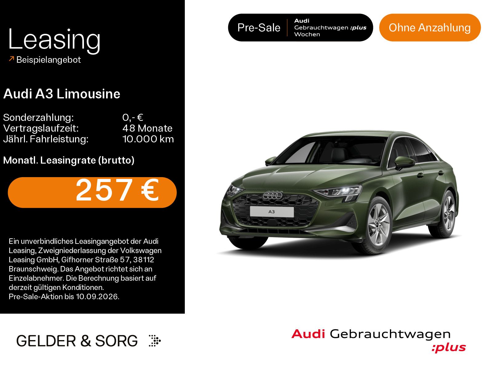 Audi A3 Limousine 35 TFSI advanced LED*Virtual*EPH*
