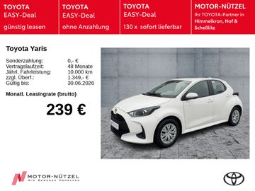 Toyota Leasingangebot: Toyota Yaris Hybrid Comfort - SOFORT VERFÜGBAR