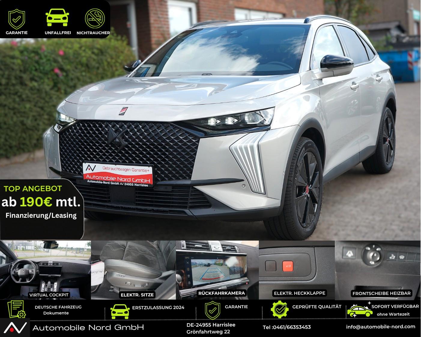 DS Automobiles DS7 1.5 BlueHdi Performance Line + 360 Kamera