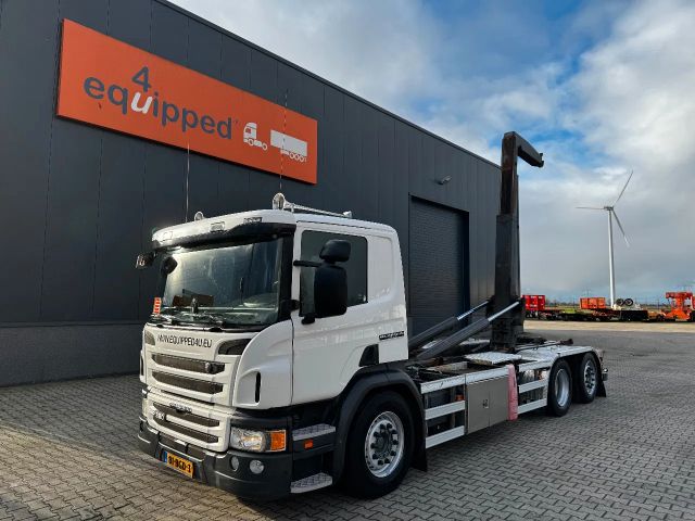 Scania P320 TOP: 6x2, VDL hook (20T), weighing system, 