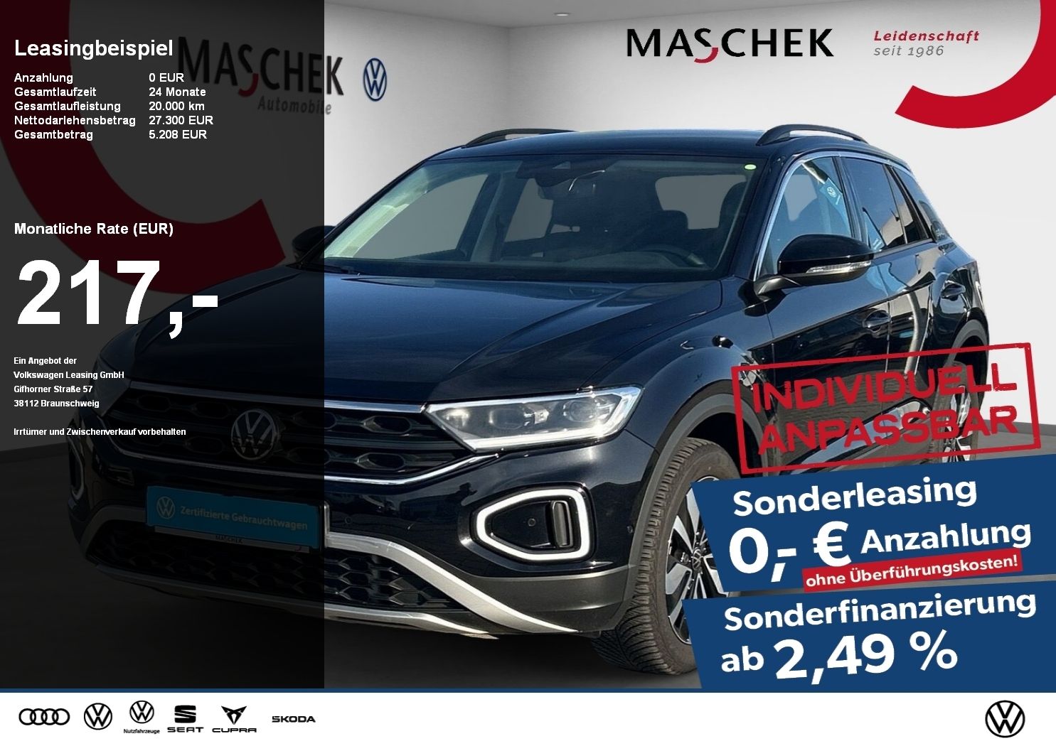 Volkswagen T-ROC Goal 2.0 TDI DSG AHK Navi Sitzh. PDC GRA