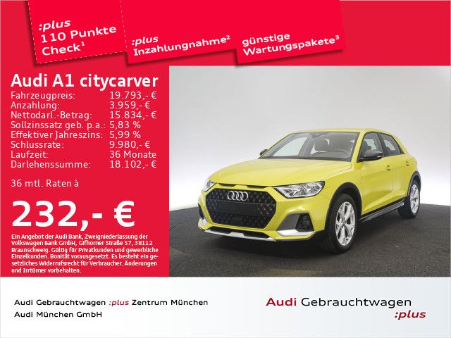 Audi A1 citycarver 30 TFSI S tronic PDC+/SitzHzg