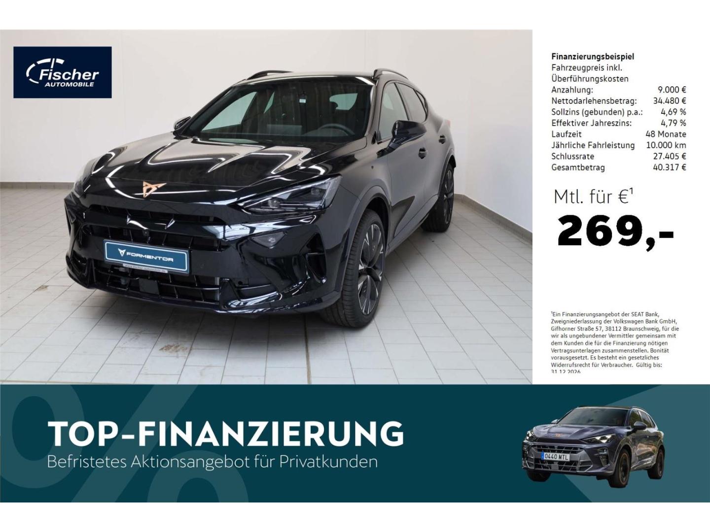 Cupra Formentor 2.0 TSI VZ DSG AHK/Matrix/LED/NAV/VC