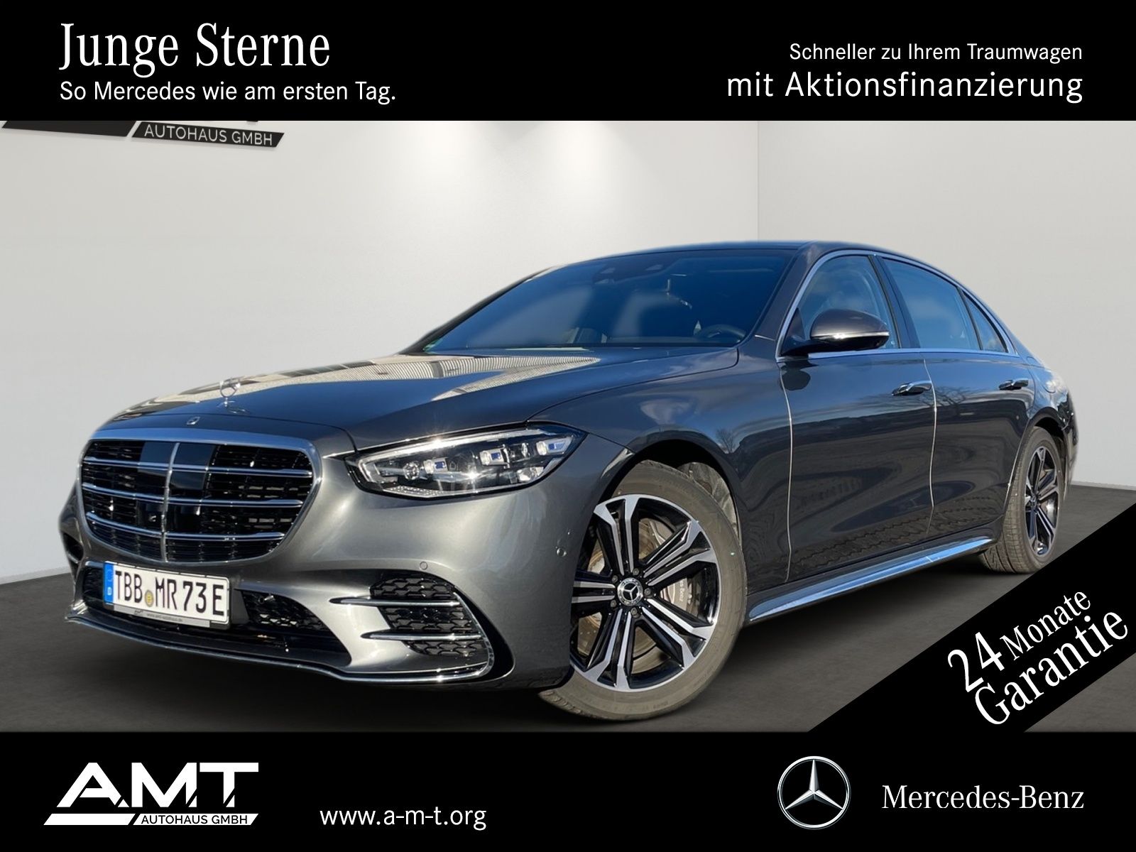 MERCEDES-BENZ S 580 e 4M lang AMG+Exclusiv+HA-Lenk+Head-up+4D