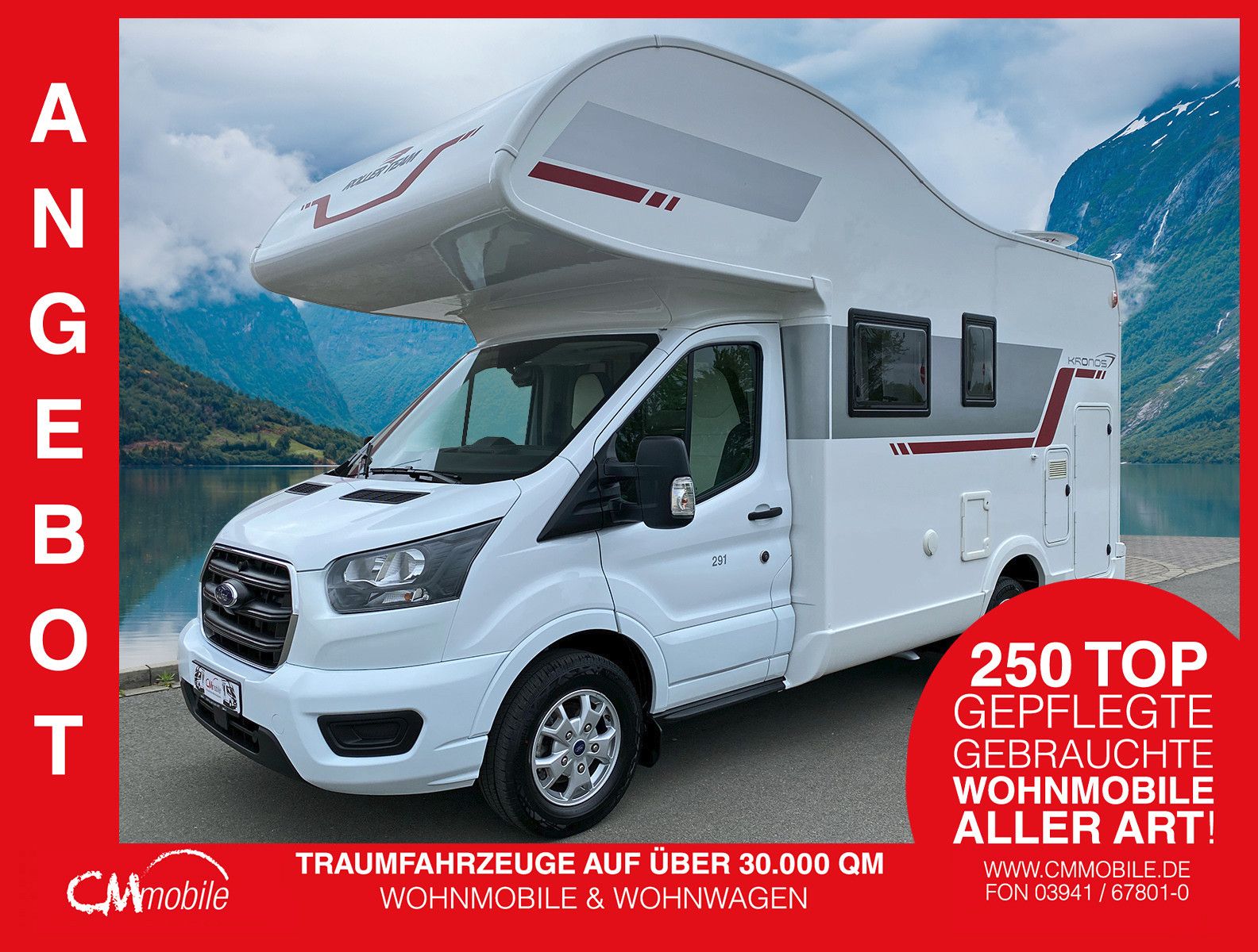 Roller Team
 Kronos 291 M - erst 5.000 km - Garage -

