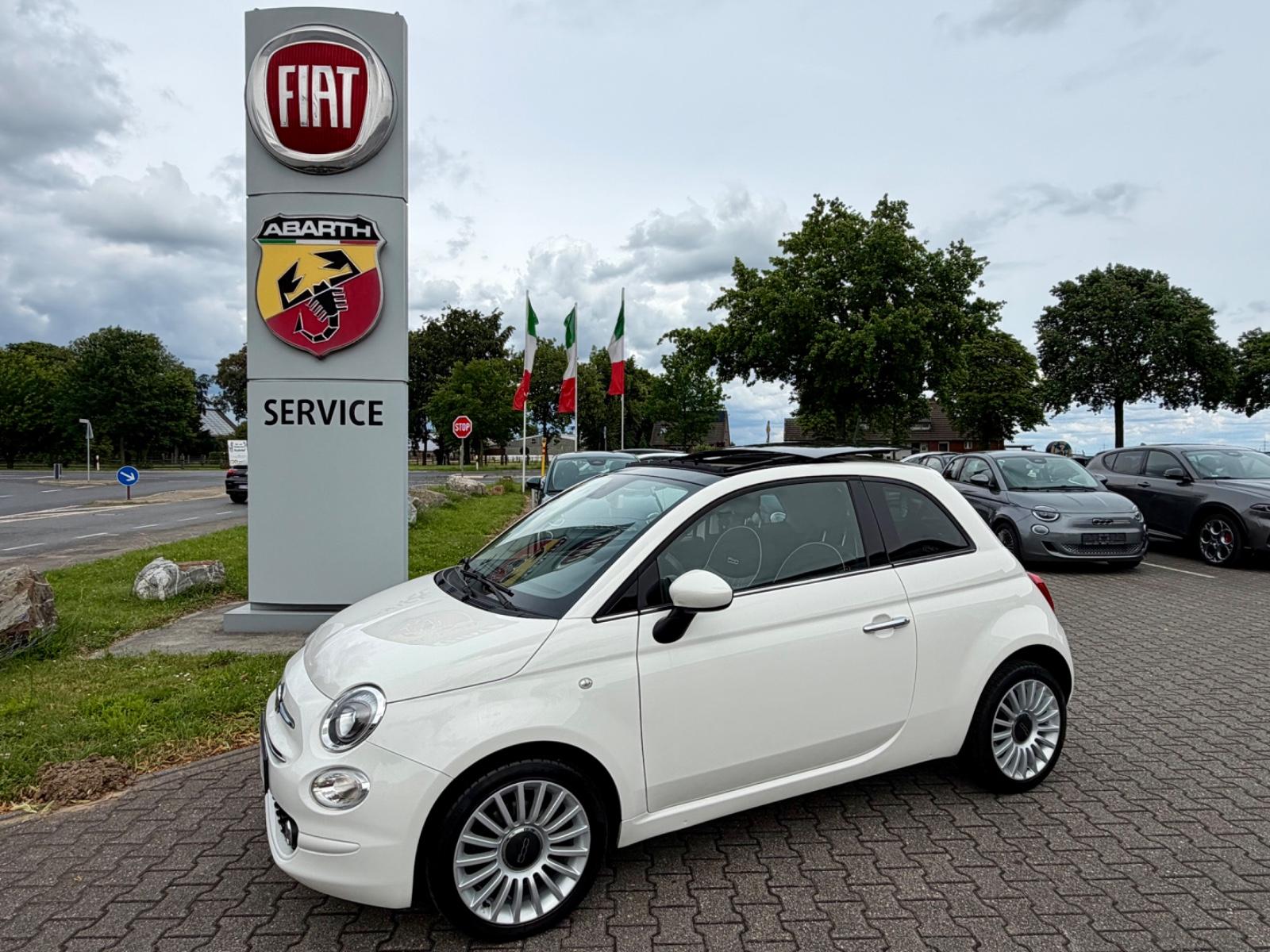 Fiat 500 Lounge Schiebed. Auto.-Klima SH Temp NAV Car