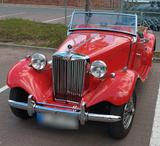 Andere MG TD rot Roadster Oldtimer 1952 Cabrio Li... - aus 1952: Roadster