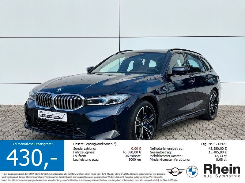 BMW 330e Touring M Sport Pano H&amp;K AHK.Live Cock
